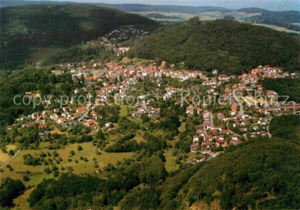 Lindenfels Odenwald Fliegeraufnahme