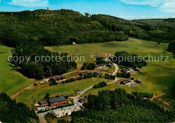 Kirchheim Hessen Fliegeraufnahme Am Eisenberg
