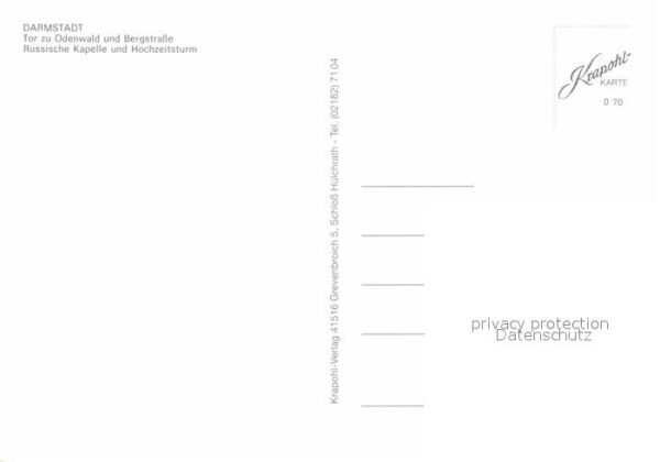 Darmstadt Russische Kapelle und Hochzeitsturm – Bild 2