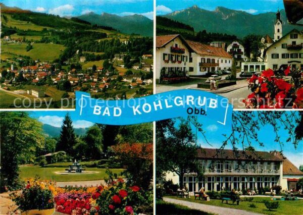 Bad Kohlgrub Fliegeraufnahme Ortspartie