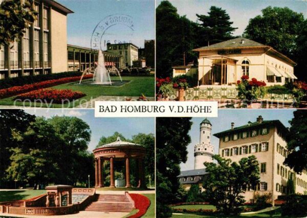Bad Homburg Kurhaus Elisabethenbrunnen Casino Schlo