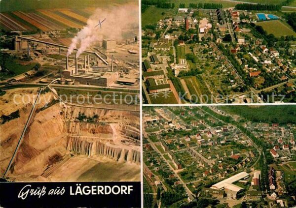 Laegerdorf Fliegeraufnahme Breitenburger-Portland-