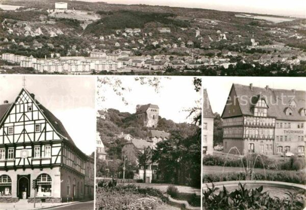 Bad Frankenhausen Blick von Hainleite Schwan Hausmannstur