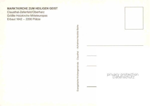 Zellerfeld Marktkirche zum heiligen Geist – Bild 2