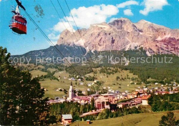 Cortina d Ampezzo Funivia Seilbahn