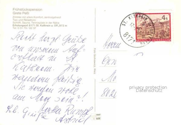 St Kathrein Pension Pessl – Bild 2