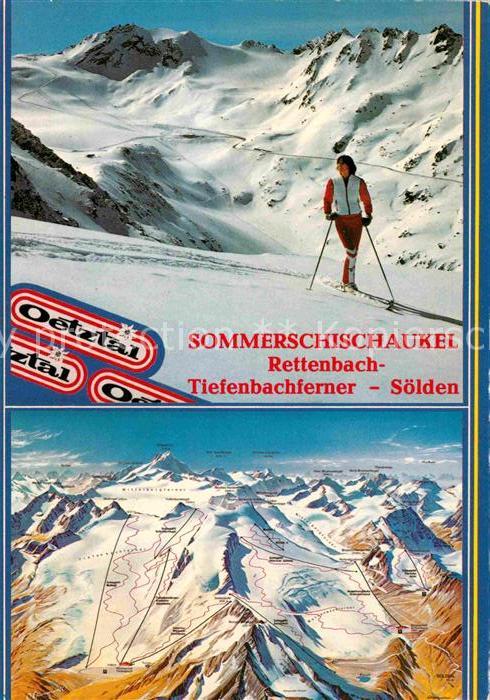 Soelden Oetztal Sommerschischaukel Rettenbach Tiefenbac