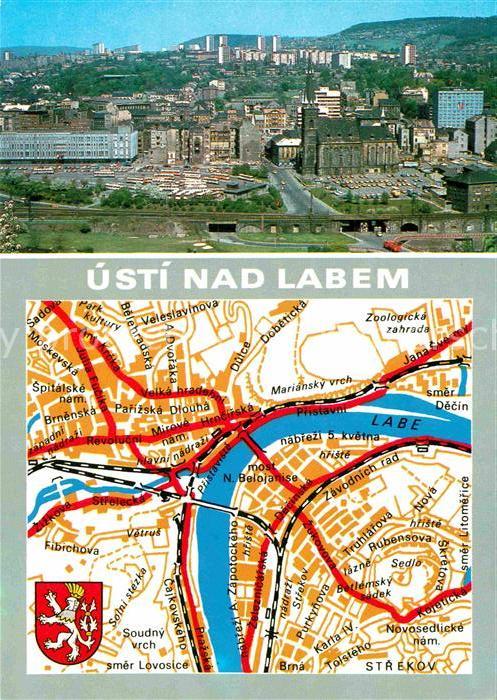 Usti nad Labem Landkarte Hospodarska