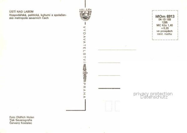 Usti nad Labem Landkarte Hospodarska – Bild 2