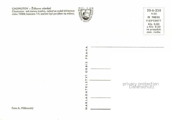 Chomutov Zizkovo namesti – Bild 2