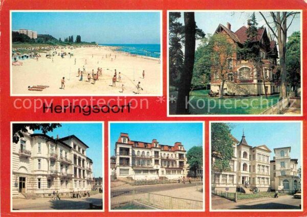 Heringsdorf Ostseebad Usedom Erholungsheime Neptun Einheit Guiseppe