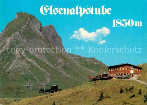 Damuels Vorarlberg Elsenalpstube Berggasthaus