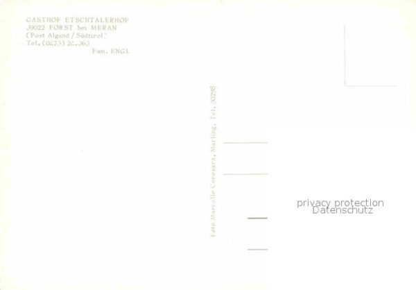 Forst Meran Etschtalerhof Gasthof – Bild 2