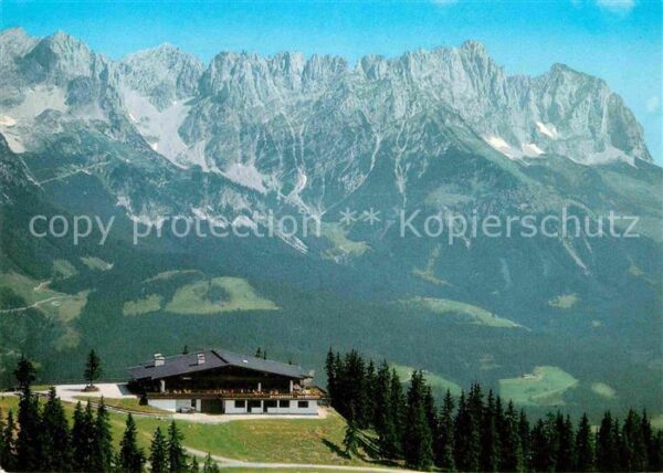 Scheffau Wilden Kaiser Bergrestaurant Brandstadel Bergbahn