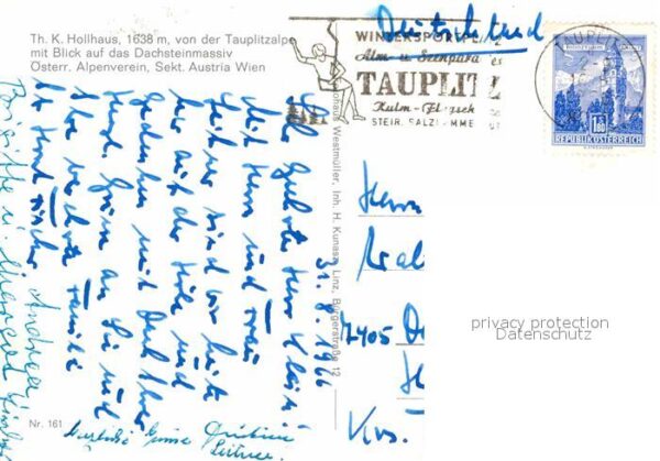 Tauplitz Hollhaus mit Dachsteinmassiv – Bild 2
