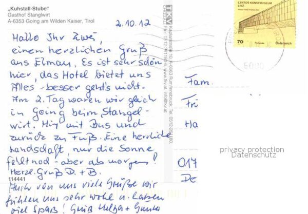 Going Wilden Kaiser Tirol Kuhstall Stube Stanglwirt – Bild 2