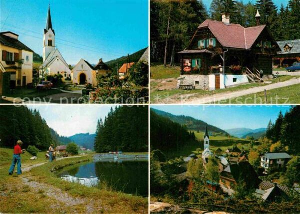 Rachau mit Fischteich und Gröndalhaus