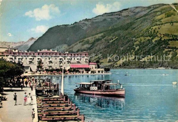 Zell See Perle der Alpen Seepromenade mit Grand