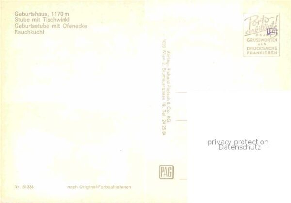 Alpl Peter Rosegers Geburtshaus Stube Ofenec – Bild 2