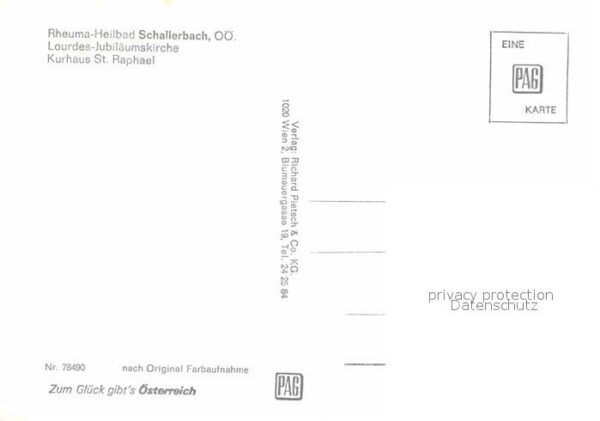 Schallerbach Bad Rheuma-Heilbad Kurhaus St. Raphael – Bild 2