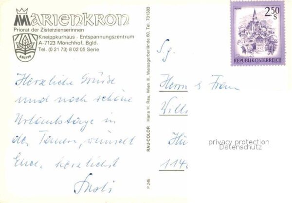 Moenchhof Burgenland Marienkron Priorat der Zisterzienserinn – Bild 2