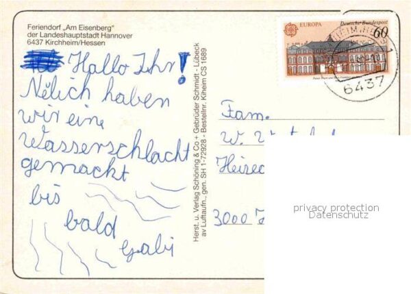 Kirchheim Hessen Fliegeraufnahme Feriendorf Am Eisenberg – Bild 2