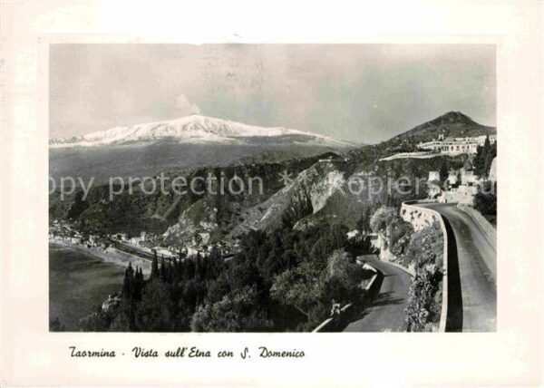 Taormina Sizilien Vista sul Etna