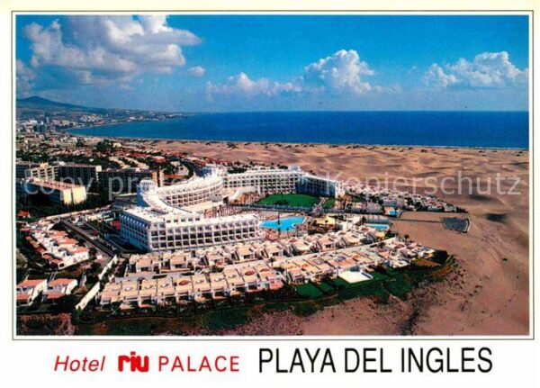Playa del Ingles Fliegeraufnahme Hotel Riu Palace