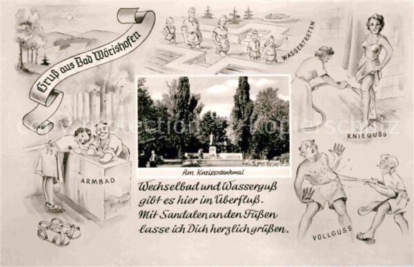 Bad Woerishofen Kneippdenkmal