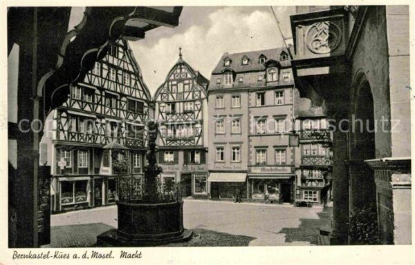 Bernkastel-Kues Markt Fachwerk