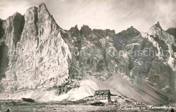 Falkenhuette im Karwendel