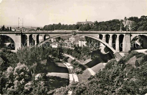 LUXEMBOURG  Luxemburg Pont Adolphe et Vallee de la Petrusse