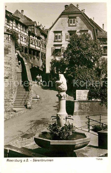 Meersburg Bodensee Bärenbrunnen