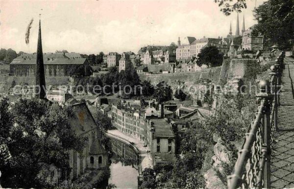 LUXEMBOURG  Luxemburg chemin de la Corniche