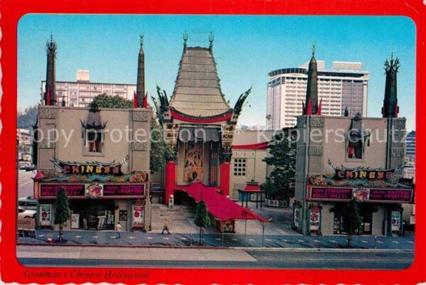 Hollywood California Graumans Chinese Theatre