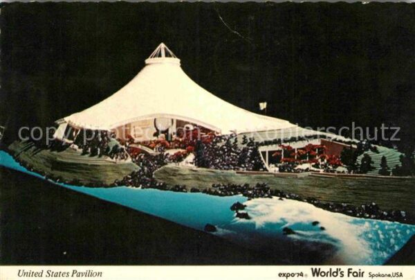 Spokane Washington Worlds Fair United States Pavillon