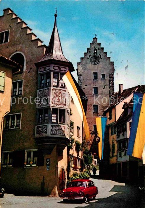 Meersburg Bodensee Ortspartie Altstadt