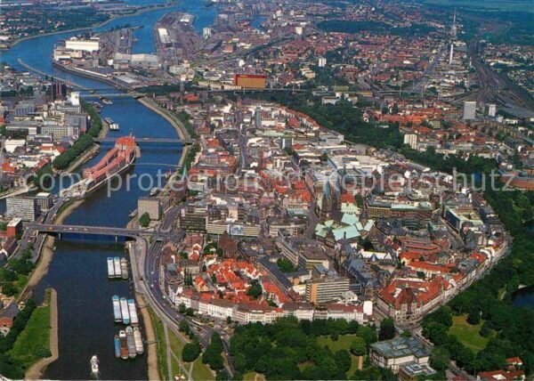 Bremen Fliegeraufnahme