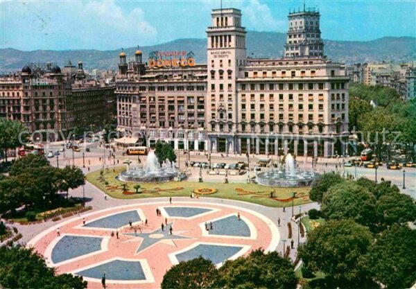 Barcelona Cataluna Plaza de Cataluna