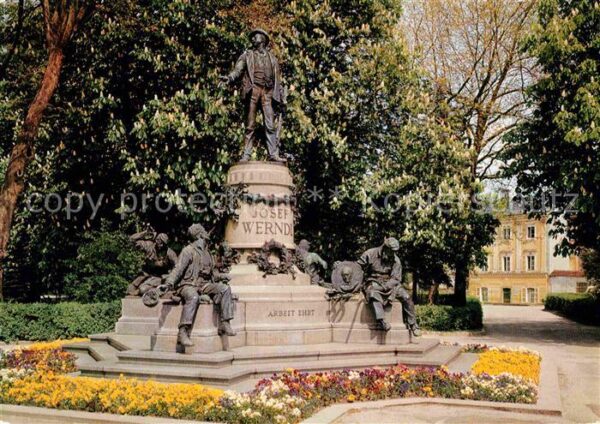 Steyr Enns Oberoesterreich Josef Werndl Denkmal