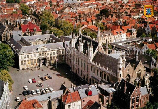 Brugge Fliegeraufnahme