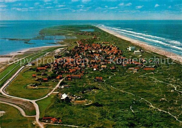 Juist Nordseebad Fliegeraufnahme