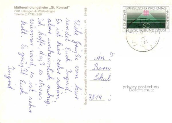 Hilzingen Weiterdingen Müttererholungsheim St. Ko – Bild 2