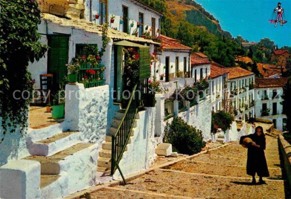 Malaga Andalucia Gibalfaro Besteigung
