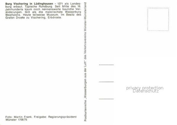 Luedinghausen Fliegeraufnahme Burg Vischering – Bild 2