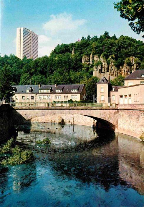 LUXEMBOURG  Luxemburg Partie am Fluss