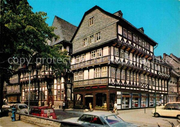 Goslar Martktstrasse Fachwerk