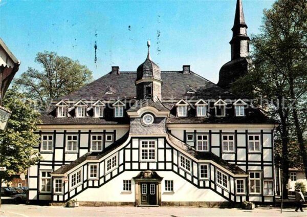 Rietberg Rathaus Fachwerk