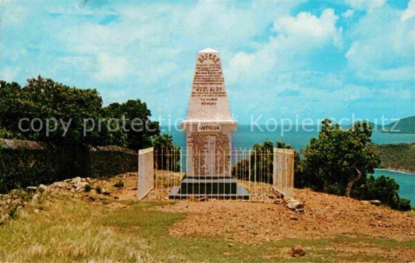 Antigua Monument in Old English Cemetery