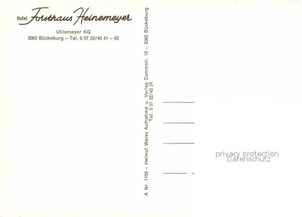 Bueckeburg Fortshaus Heinmeyer – Bild 2